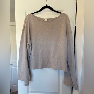 H&M Light Taupe Knit Sweater